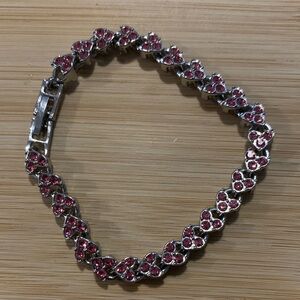 Pink Heart Bracelet